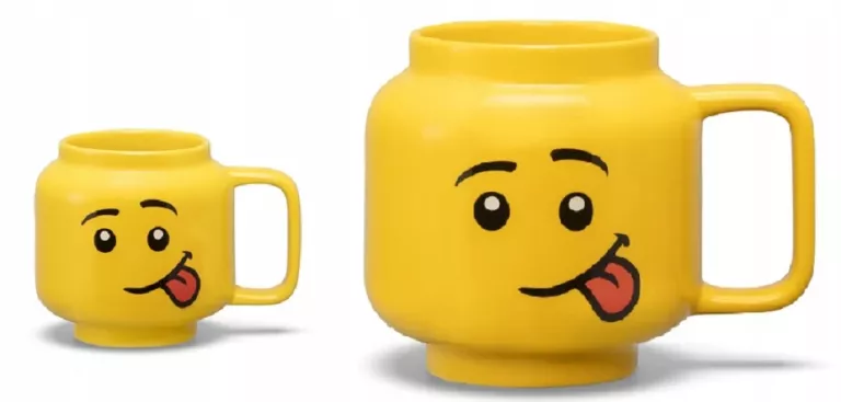 LEGO KUBEK CERAMICZNY DUŻY - GŁUPTAS JĘZYK 530 ML