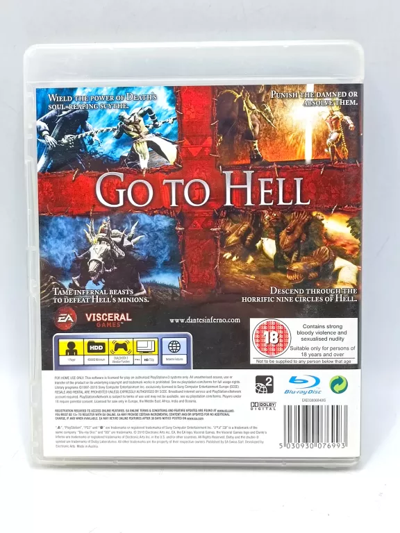 DANTE'S INFERNO PS3