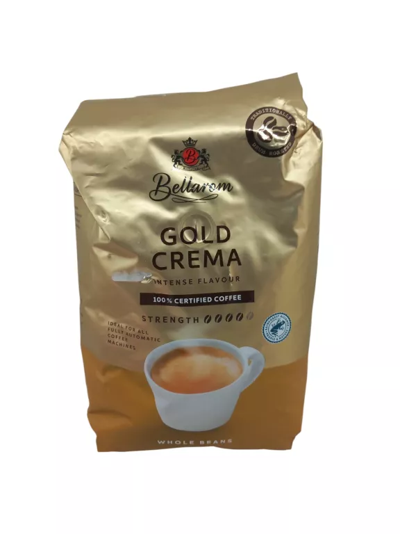 KAWA ZIARNISTA ARABICA BELLAROM GOLD CREMA 1000 G 10/2026