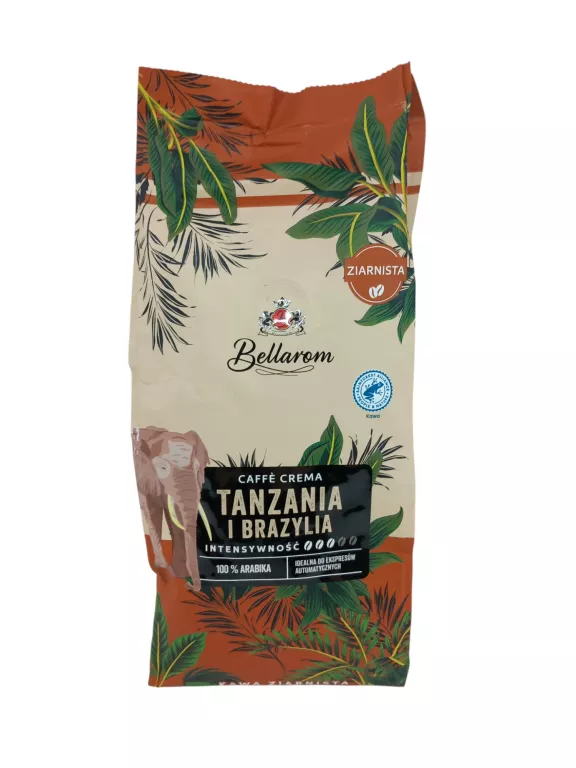 KAWA ZIARNISTA BELLAROM TANZANIA I BRAZYLIA 400G 09/2026