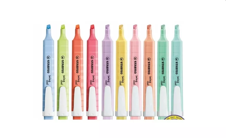 ZAKREŚLACZE STABILO SWING COOL PASTEL ETUI 4 KOL