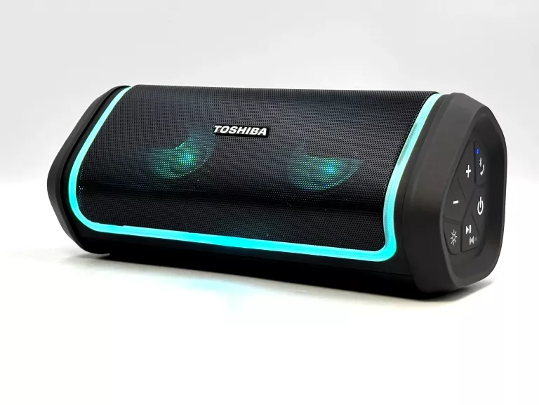 GŁOŚNIK PRZENOŚNY TOSHIBA TY-WSP150 CZARNY 10W IP67 LED BLUETOOTH USB