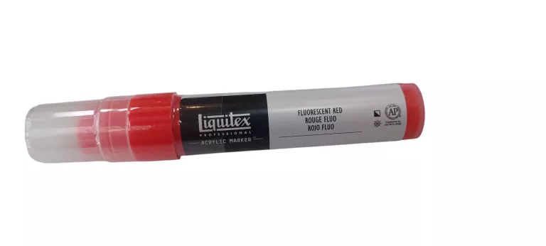 MARKER LIQUITEX PAINT 15MM FLUORESCENT RED AKRYLOWY CZERWONY NEON POWYSTAW