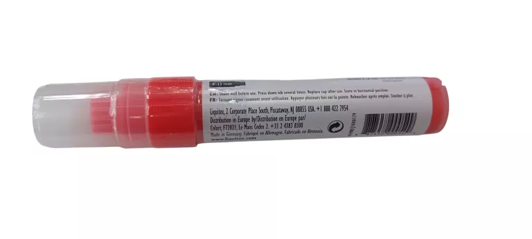 MARKER LIQUITEX PAINT 15MM FLUORESCENT RED AKRYLOWY CZERWONY NEON POWYSTAW
