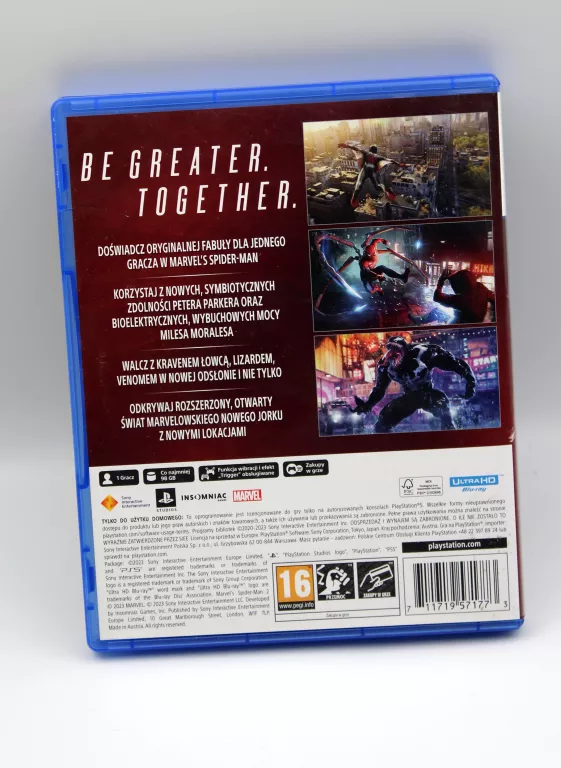 GRA NA PS5 SPIDER-MAN 2