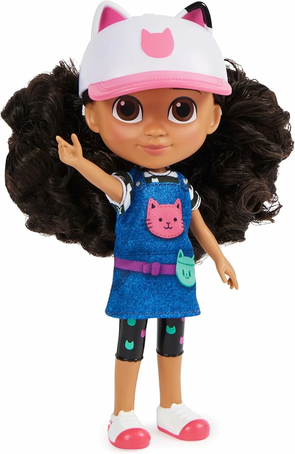 KOCI DOMEK GABI DUŻA LALKA FIGURKA GABBY + OPASKĄ Z KOCIMI USZAMI 20 CM ...