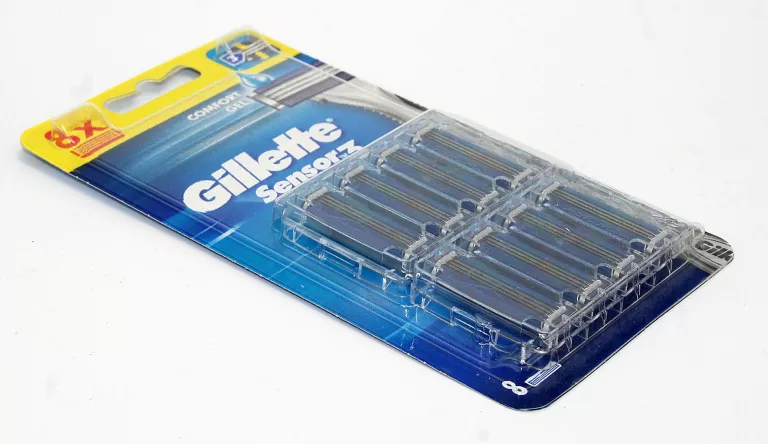 WYMIENNE WKŁADY OSTRZA DO MASZYNKI GILLETTE SENSOR3 8SZT.