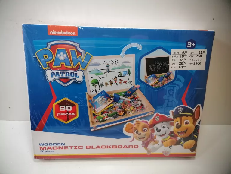 PAW PATROL WOODEN MAGNETIC 90