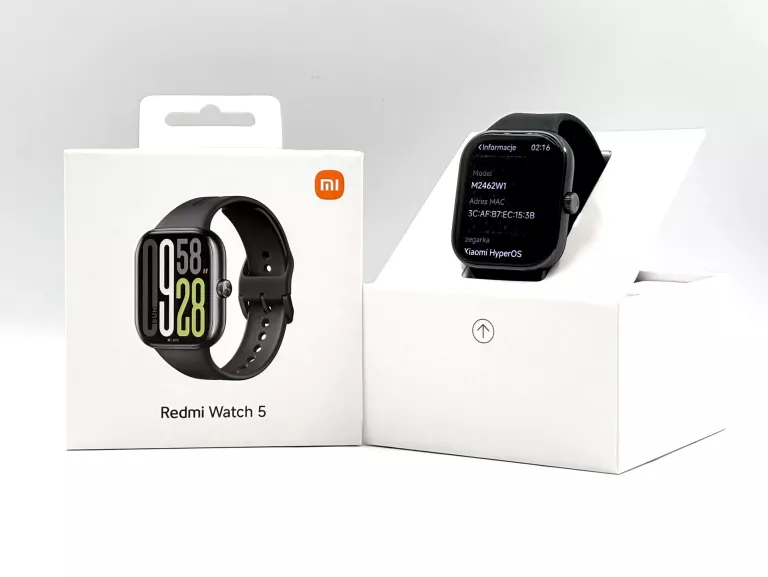 SMARTWATCH XIAOMI REDMI WATCH 5 CZARNY + GWARANCJA