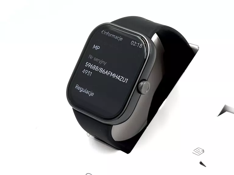 SMARTWATCH XIAOMI REDMI WATCH 5 CZARNY + GWARANCJA