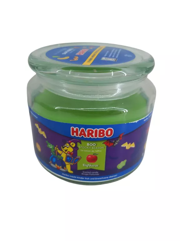 HARIBO ŚWIECA ZAPACHOWA JABŁKOWE OWOCOWE 300G