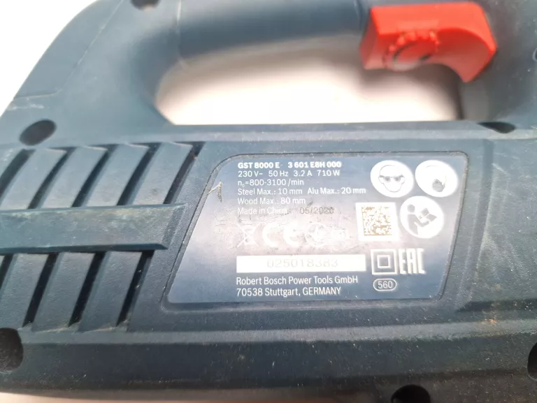 WYRZYNARKA BOSCH GST 8000 E 710W
