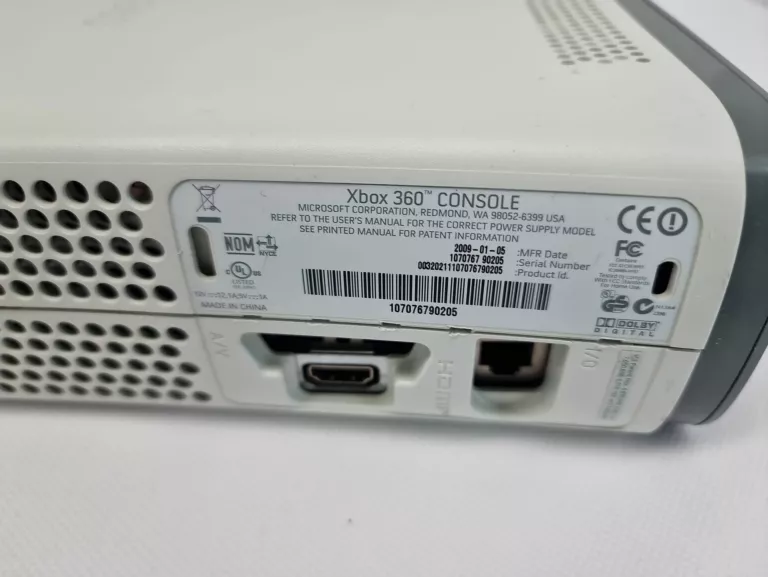 KONSOLA XBOX 360 60GB