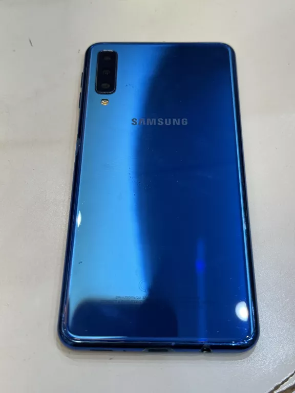 SMARTFON SAMSUNG GALAXY A7 4 GB / 64 GB 4G (LTE) NIEBIESKI PĘKNIĘTY