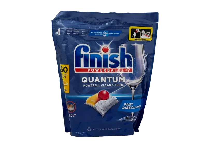KAPSUŁKI DO ZMYWARKI FINISH QUANTUM ALL-IN-1 LEMON 60 SZT