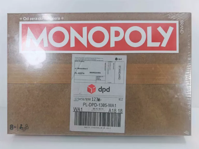 GRA MONOPOLY EDYCJA DPD LIMITOWANA