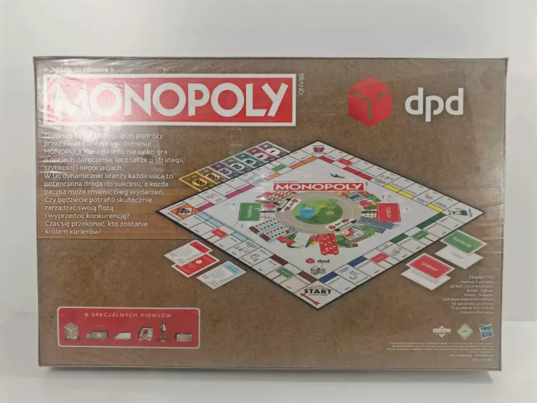 GRA MONOPOLY EDYCJA DPD LIMITOWANA