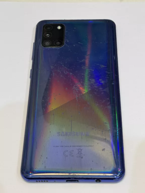 SMARTFON SAMSUNG GALAXY A31 4 GB / 128 GB 4G (LTE) NIEBIESKI POBITY
