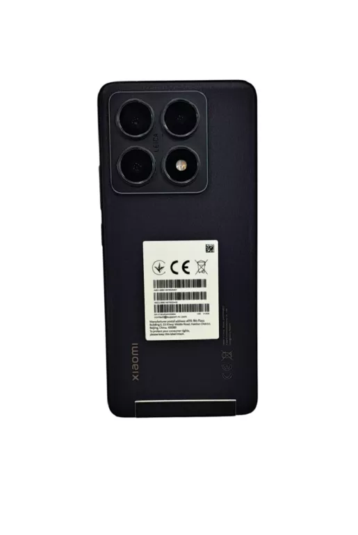 SMARTFON XIAOMI 14T PRO 12 GB / 512 GB 5G 6,67" CZARNY + PUDEŁKO