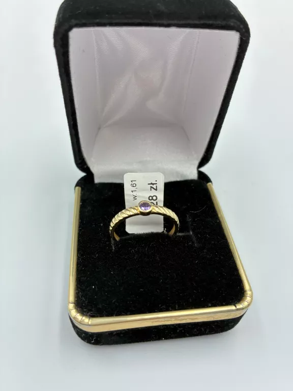 ZŁOTY PIERŚCIONEK 585 1,61G