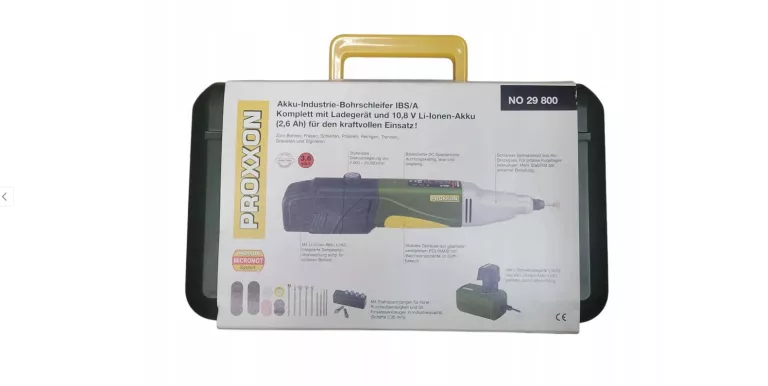 PROXXON MICROMOT 29 800 NARZĘDZIE WIELOFUNKCYJNE IBS/A SZLIFIERKA FREZARKA