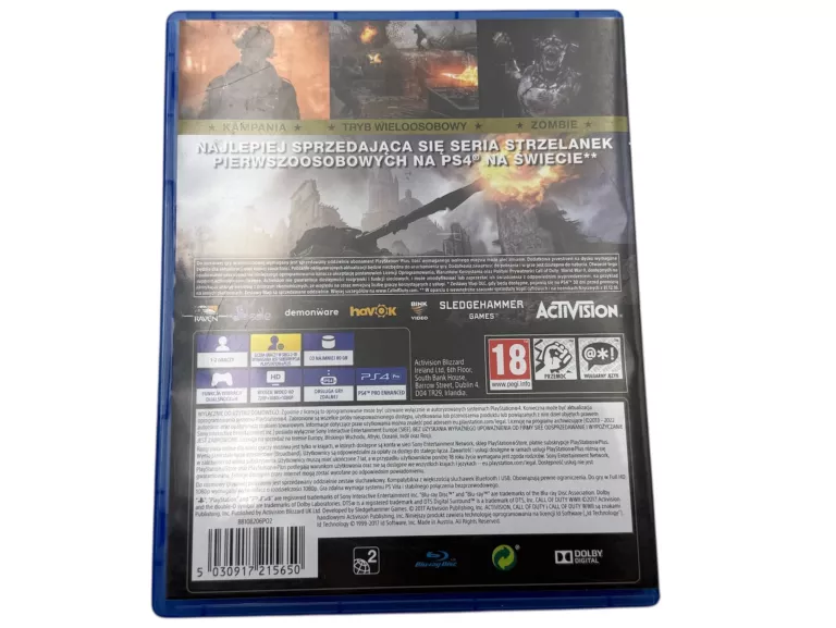 GRA NA PS4 CALL OF DUTY WW2