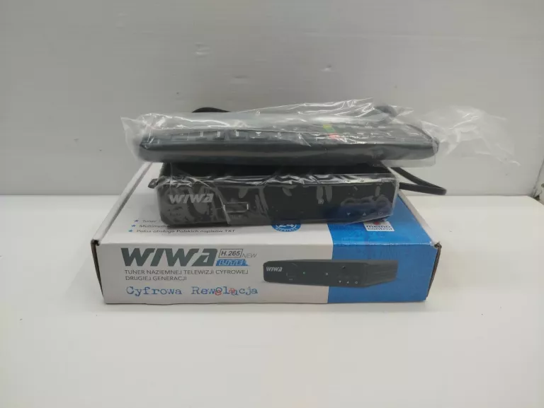 DEKODER DVBT-2 WIWA KOMPLET