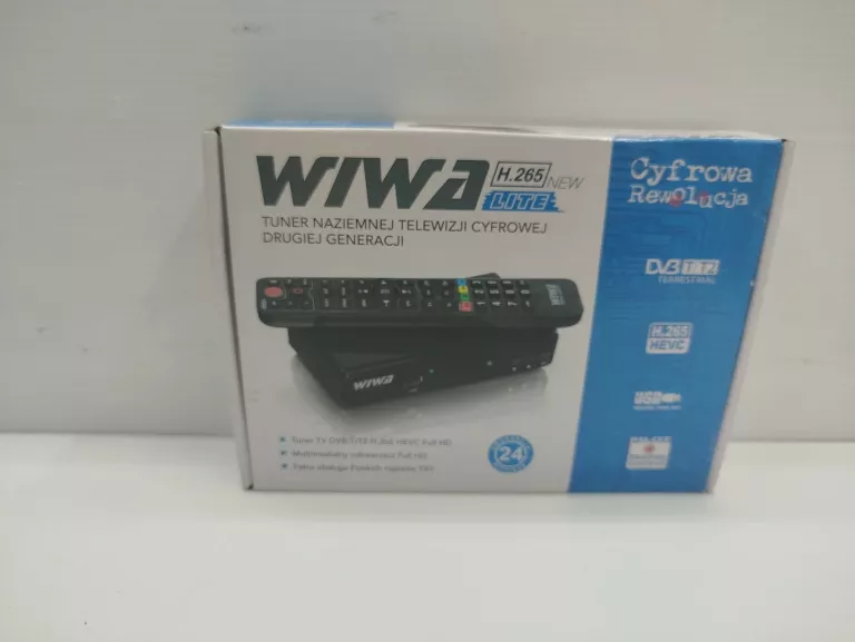 DEKODER DVBT-2 WIWA KOMPLET