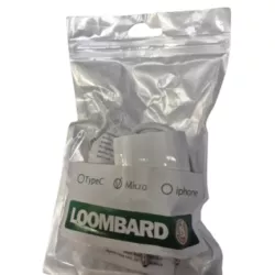 ŁADOWARKA KOSTKA Z PRZEWODEM USB C / MICRO USB