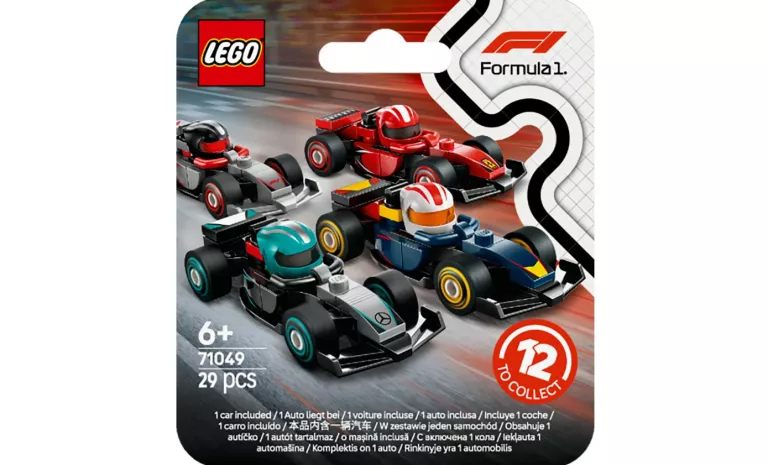 LEGO ICONS 71049 KOLEKCJONERSKIE SAMOCHODY WYŚCIGOWE F1