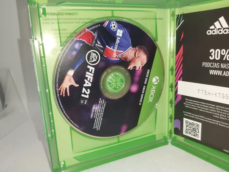 GRA MICROSOFT XBOX ONE FIFA 21