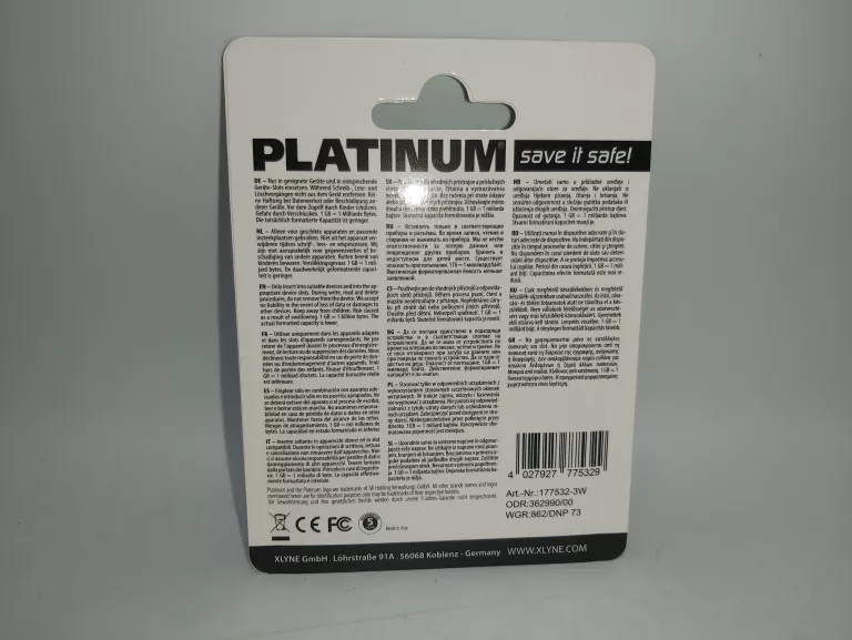 PENDRIVE PLATINUM 32GB