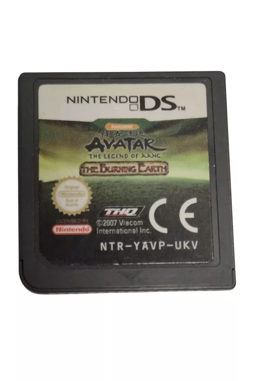 GRA NINTENDO AVATAR THE LEGEND OF AANG DS KARTRIDŻ