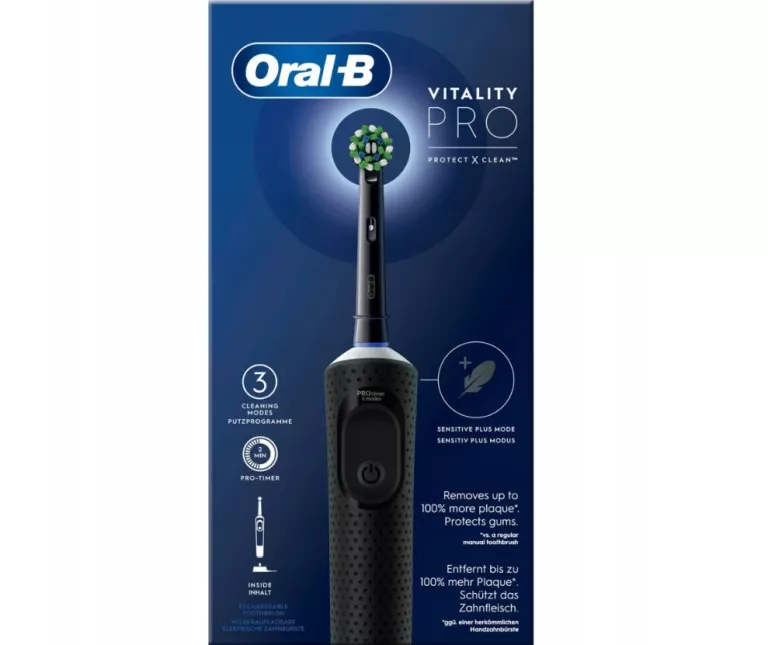 SZCZOTECZKA ELEKTRYCZNA ORAL-B VITALITY PRO CZARNA