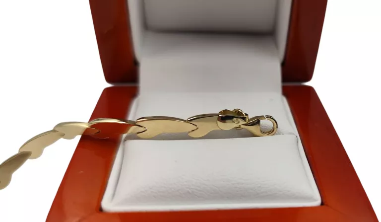 ZŁOTA BRANSOLETKA PRÓBY 585/ 19 CM