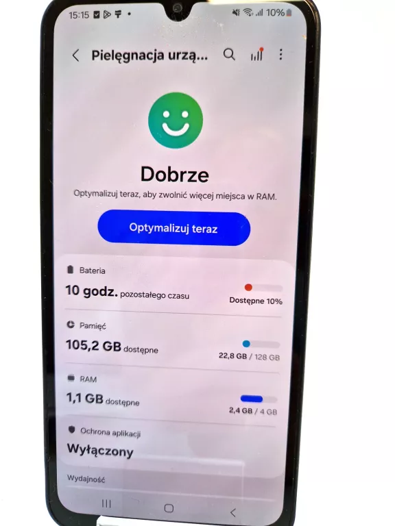 SMARTFON SAMSUNG GALAXY M15 4 GB / 128 GB 5G NIEBIESKI