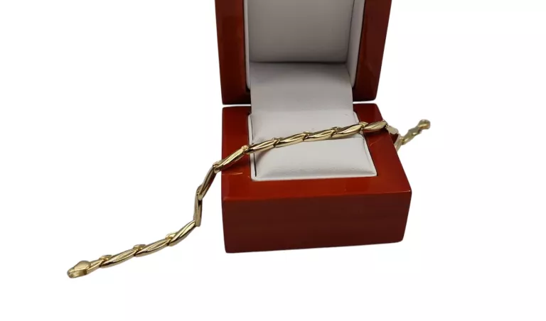 ZŁOTA BRANSOLETKA PRÓBY 585/ 19 CM