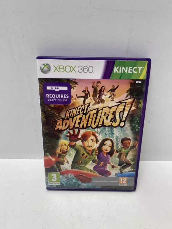 KINECT ADVENTURES XBOX 360