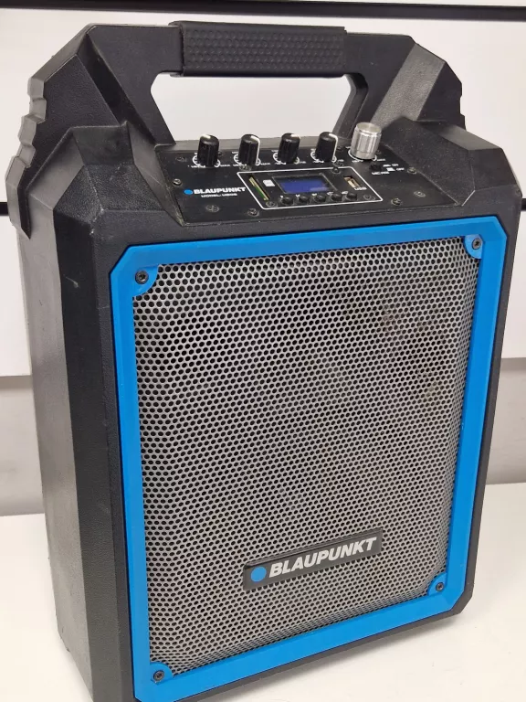 GŁOSNIK PRZENOŚNY BLAUPUNKT MB06 + ZASILACZ+ MIKROFON
