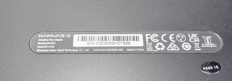 TABLET GRAFICZNY HUION KAMVAS 13