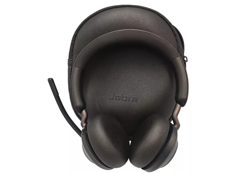 SŁUCHAWKI BEZPRZEWODOWE NAUSZNE JABRA EVOLVE2 65 POKROWIEC CZARNY