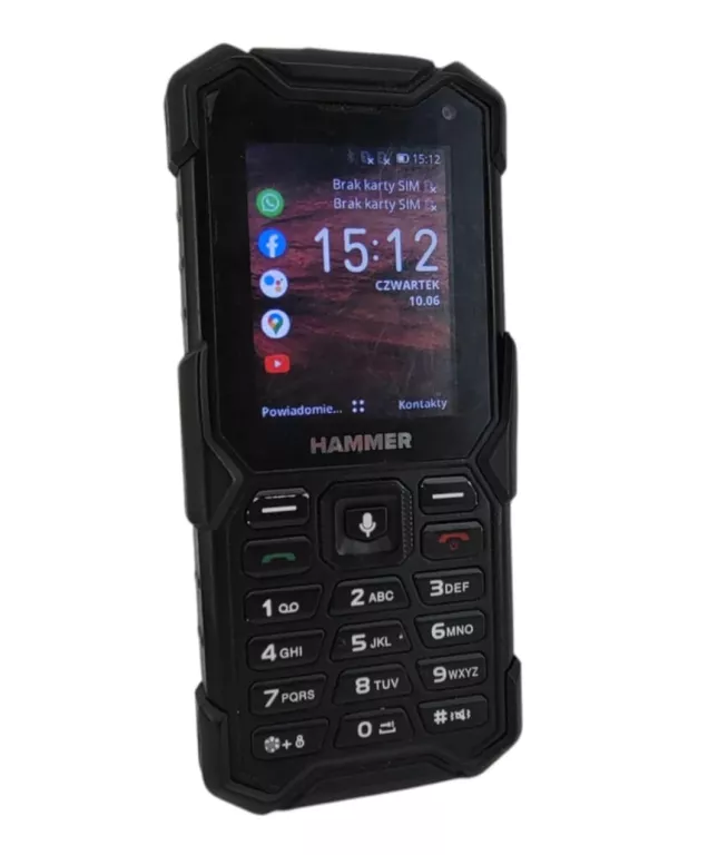 PANCERNY TELEFON HAMMER 5 SMART CZARNY