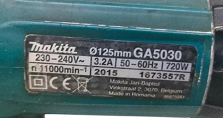 SZLIFIERKA MAKITA GA5030