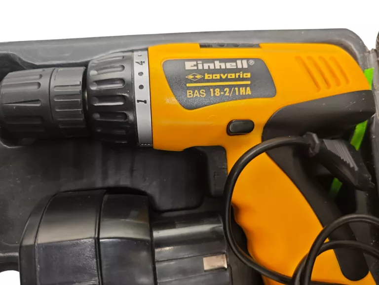 WKRĘTARKA EINHELL BAS 18 – 2/1 HA WALIZKA