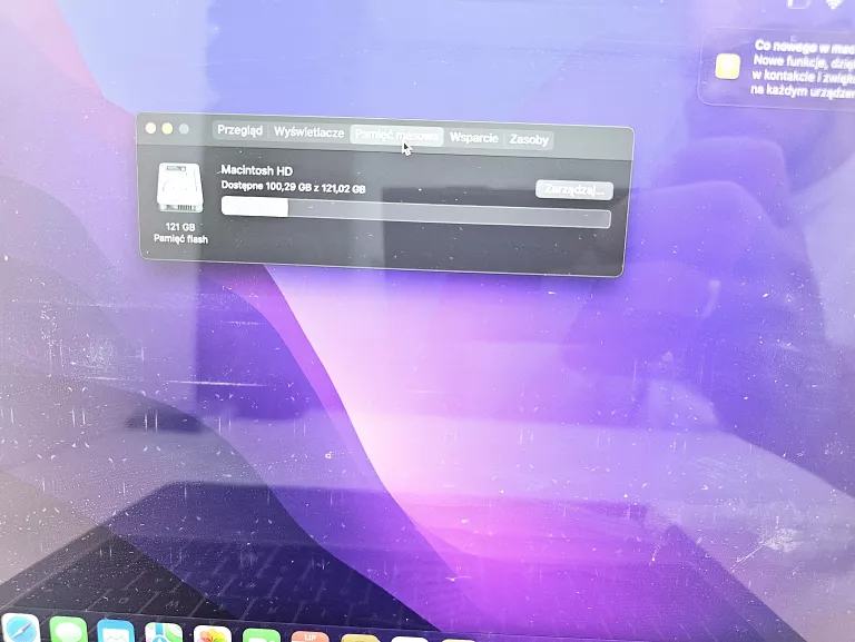 LAPTOP APPLE MACBOOK AIR 13 2018 I5 8GB RAM 128GB SSD