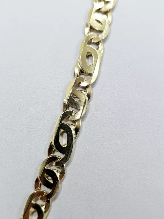 ZŁOTY ŁAŃCUSZEK 585 63,93G DŁ:61CM SZER: 8,5MM