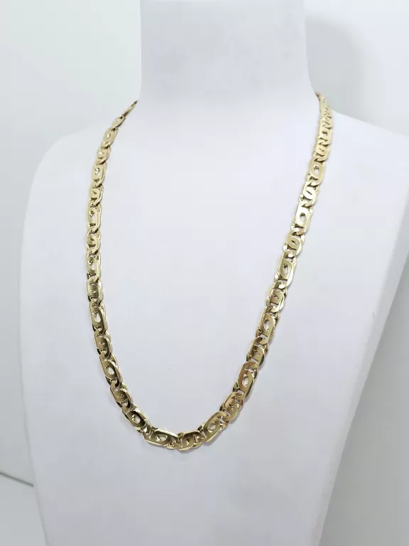 ZŁOTY ŁAŃCUSZEK 585 63,93G DŁ:61CM SZER: 8,5MM