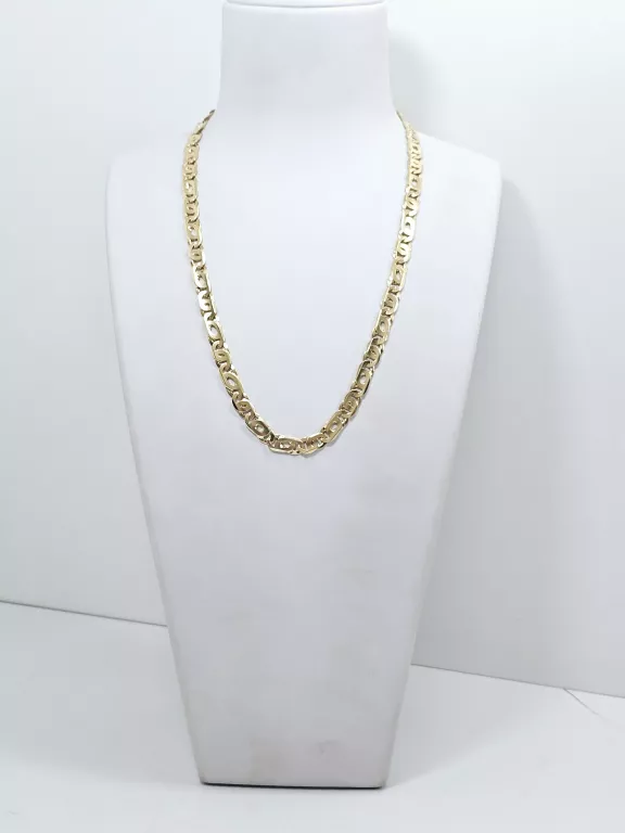 ZŁOTY ŁAŃCUSZEK 585 63,93G DŁ:61CM SZER: 8,5MM