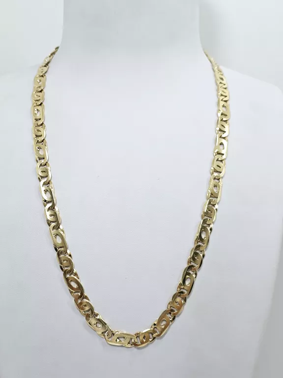 ZŁOTY ŁAŃCUSZEK 585 63,93G DŁ:61CM SZER: 8,5MM