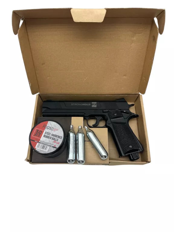 PISTOLET CO2 RAM CROSMAN STRONGHOLD P7 / NABOJE/ KULKI